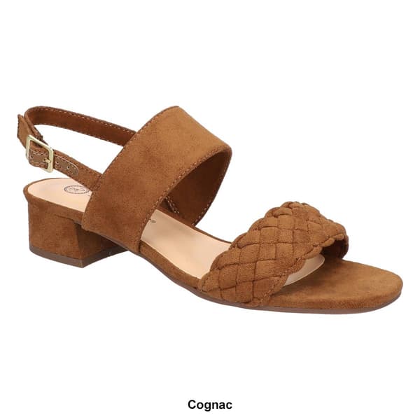 Womens Bella Vita Ellison Block Heel Slingback Sandals
