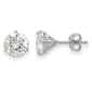 True Light(tm) 7.0mm Round Martini Post Moissanite Earrings - image 1