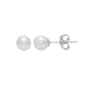 Gemstone Classics(tm) Sterling Silver Freshwater Pearl Stud Earrings - image 1