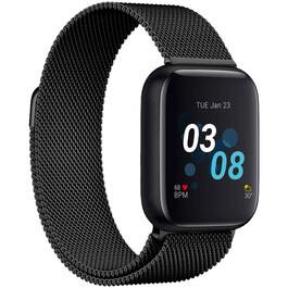 Adult Unisex iTouch Air 3 Black Mesh Smartwatch-500008B-4-42-G02