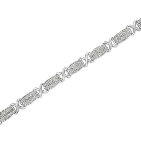 Diamond Classics&#8482; 2ctw. Rose Cut Diamond & X-Link Bracelet