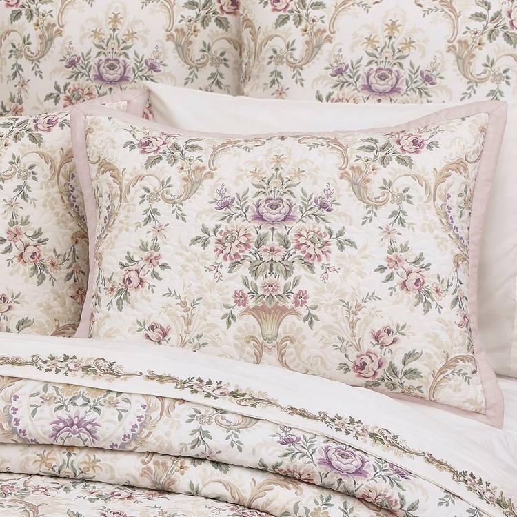 Royal Court Avant Garden 3pc. Reversible Quilt Set