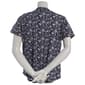 Womens Hasting & Smith Short Sleeve Floral Henley Tee - image 2