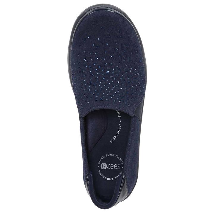 Womens BZees Poppyseed Slip-On Fashion Sneakers