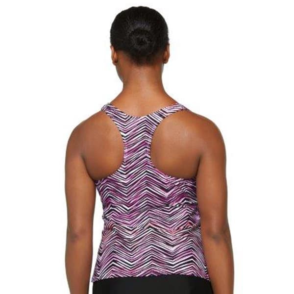 Womens Reebok Coastline Racerback Tankini Swim Top