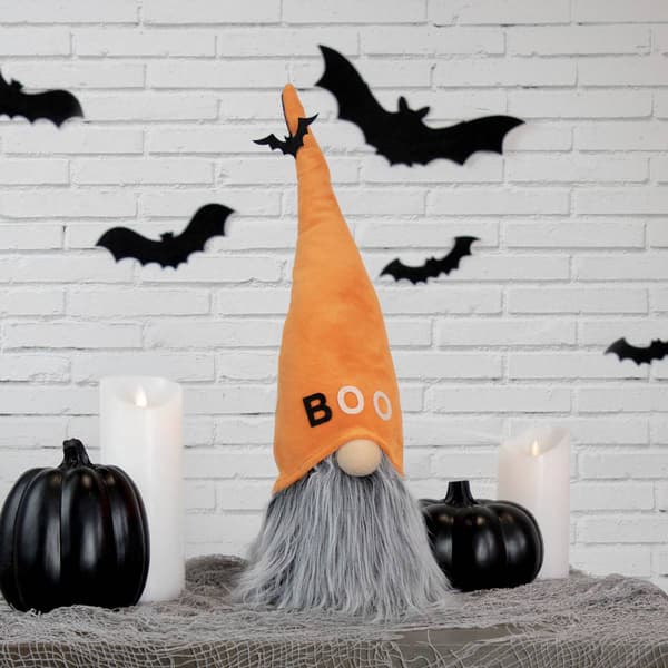 Northlight Seasonal 19.75in. 'Boo' Standing Gnome Decor