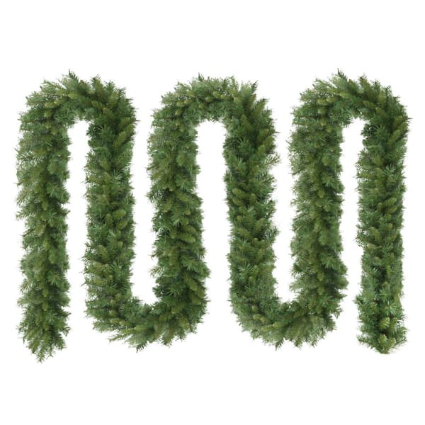 Puleo International 20ft. Round Valley Pine Artificial Garland - image 