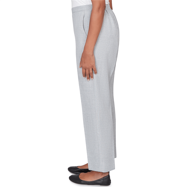 Womens Alfred Dunner Al Fresco Tailored Pull-On Casual Pants