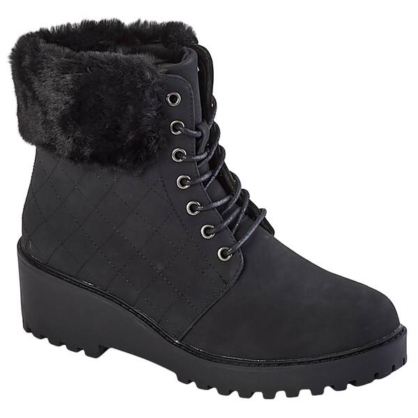 Womens Rampage Sacha Wedge Ankle Boots - image 