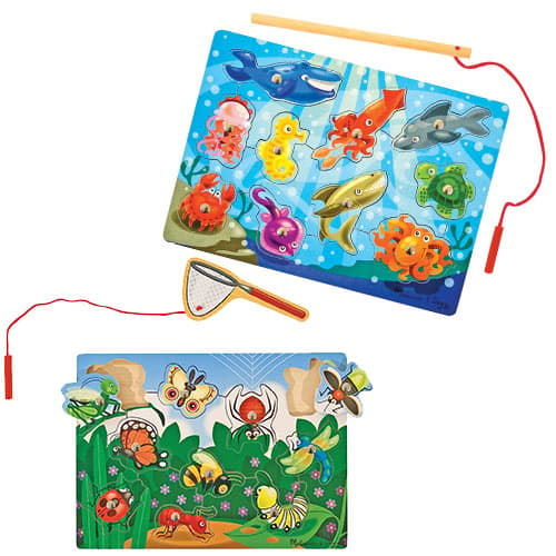 Melissa &amp; Doug(R) Fishing &amp; Bug Catching Game - image 