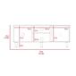 FM FURNITURE Rome Light Oak TV Stand - image 7