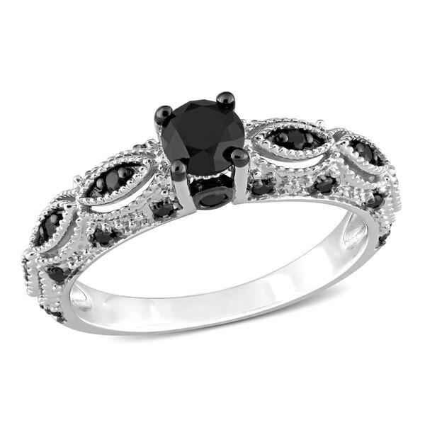 Diamond Classics&#40;tm&#41; 10kt. White Gold 5/8ct. Diamond Engagement Ring - image 