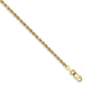 Gold Classics™ 10kt. 2mm 26in. Diamond-cut Rope Chain - image 2