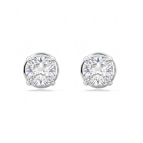 Nova Star™ Cushion-Cut 1/2ctw. Lab Grown Diamond Stud Earrings