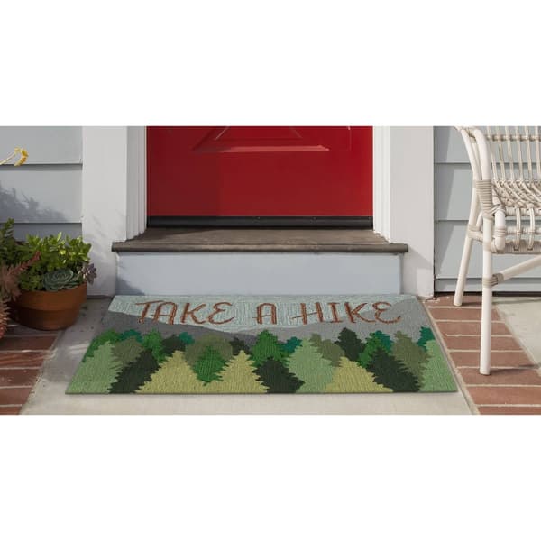 Liora Manne™ Frontporch Take A Hike Indoor/Outdoor Accent Rug