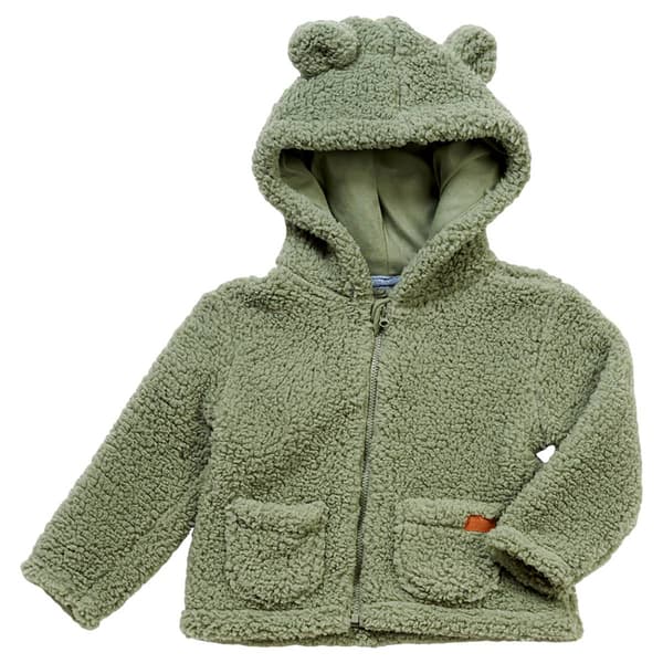 Baby Boy &#40;12-24M&#41; 7 For All Mankind&#40;R&#41; Sherpa Hooded Jacket - image 