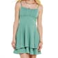 Juniors Emerald Sundae Jordyn Tiered Skater Dress - image 2