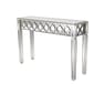 9th & Pike® Silver Glam Wood Console Table - image 4