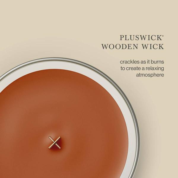 Woodwick® Vanilla Embers Large Jar Candle