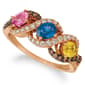 Le Vian&#40;R&#41; Strawberry Gold&#40;R&#41; Sapphire & Diamond Ring - image 1