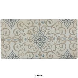 J&V Textiles Cloud Comfort Anti-Fatigue Medallion Kitchen Mat