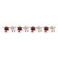 Northlight Red & Beige Angel Dolls Christmas Garland - image 1