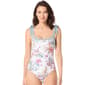 Womens Beach House Endless Summer Tropical One Piece Swimsuit - image 1