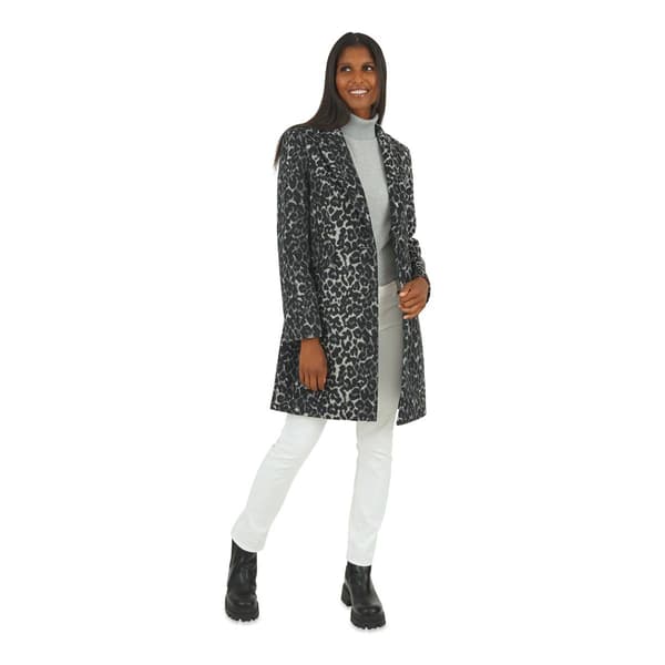 Kensie shop leopard coat