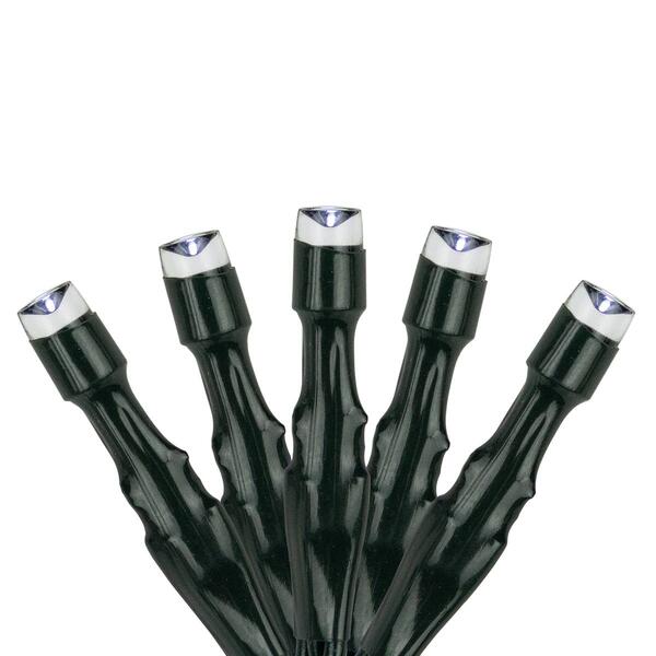 Northlight Seasonal 100ct. LED Solar Power Mini Christmas Lights - image 
