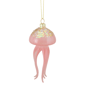 Northlight 4.75in. Transparent Jellyfish Glass Christmas Ornament - image 1