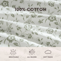 Laura Ashley® Miranda Percale Sheet Set