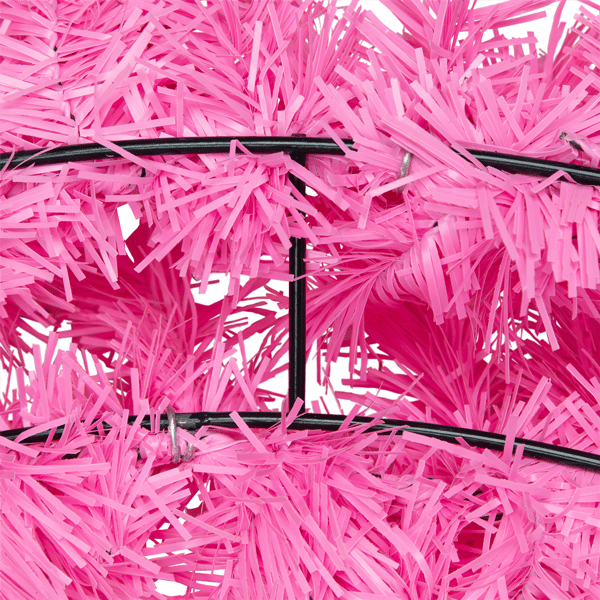 Northlight 36in. Artificial Pink Pine Christmas Wreath