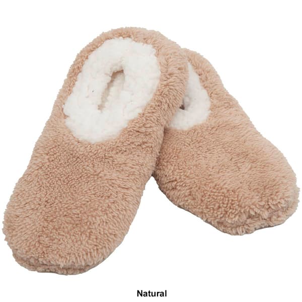 Womens Capelli New York Cozy Fleece Pull On Slipper Socks