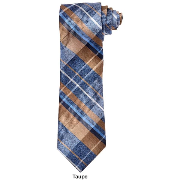 Mens John Henry&#174; Denim Plaid Tie