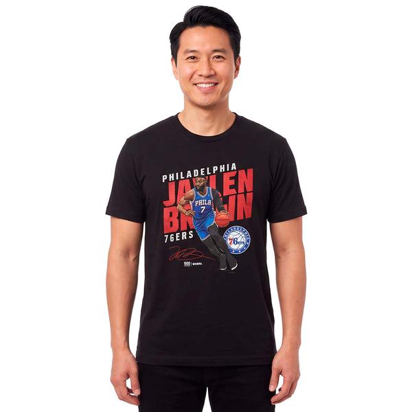 Mens NBA Jaylen Brown 76ers Short Sleeve Tee