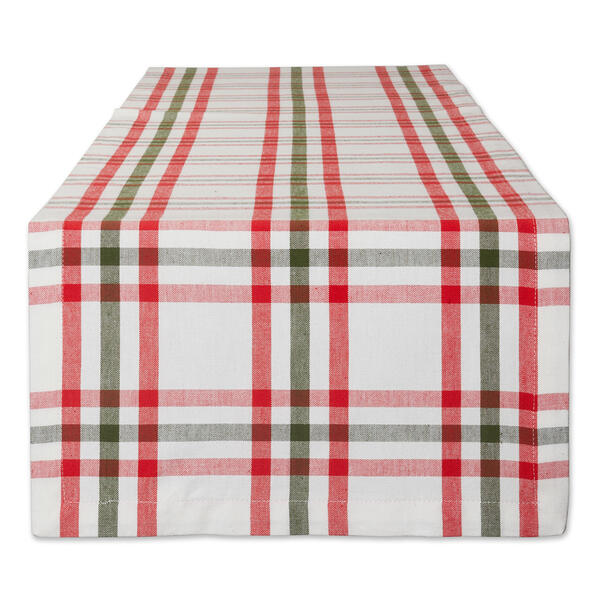 DII(R) Nutcracker Plaid Table Runner - image 