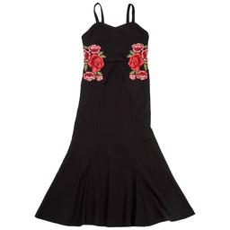 Girls (7-16) Speechless Floral Sides Sleevles Maxi Dress