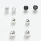 Sterling Silver Cubic Zirconia Earrings Set - image 1