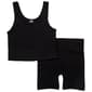 Juniors One Step Up Chevron Tank &amp; Biker Shorts Set - image 1