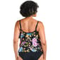 Womens Maxine Queen''s Garden Triple Tiered Tankini Swim Top - image 2