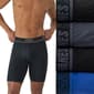 Mens Hanes&#174; Moves 4pk. Long Leg Boxer Briefs - Blue/Black - image 6