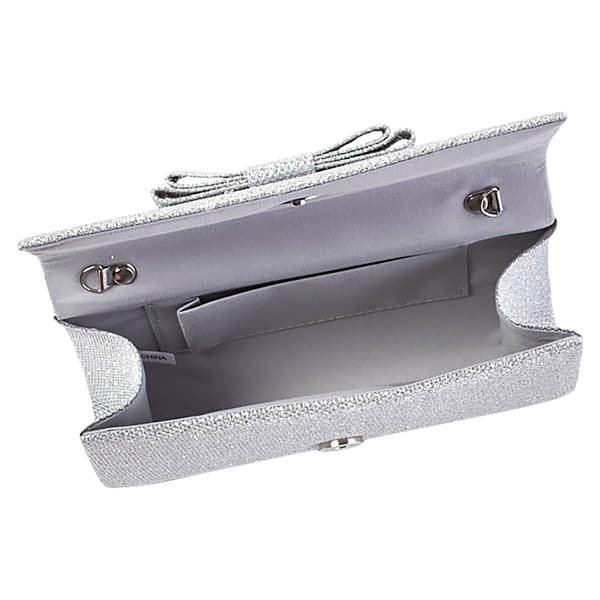 D''Margeaux Glitter Bow Clutch