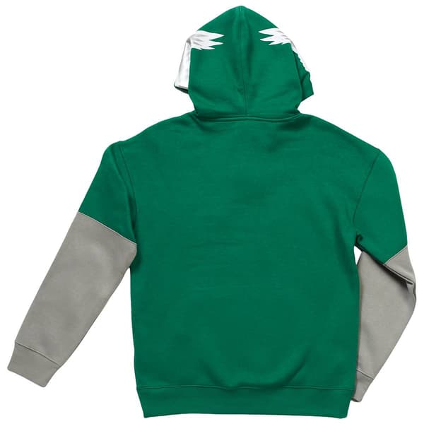 Mens Fanatics Eagles Helmet Color Block Hoodie