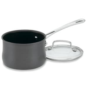 Cuisinart&#40;R&#41; Contour&#40;tm&#41; Hard Anodized 1qt. Saucepan - image 