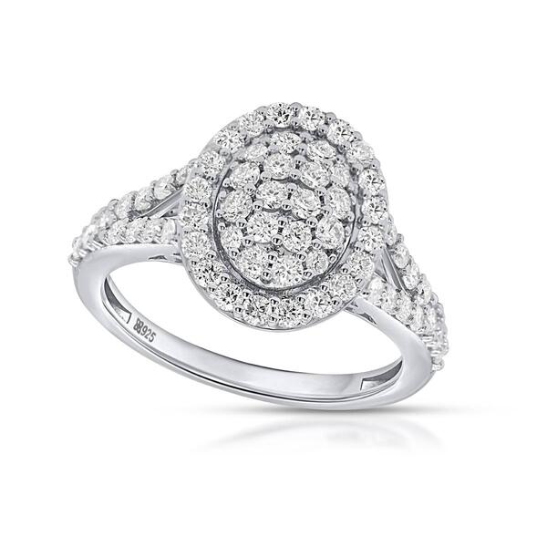 Nova Star&#40;R&#41; 1ctw. Lab Grown Diamond Oval Shape Ring - image 