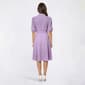 Womens Sharagano Puff Elbow Sleeve Shirtdress - image 2