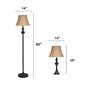 Lalia Home Homely Traditional Valletta 3pc. Metal Lamp Set - image 2