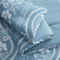 Martha Stewart Sophia Stripe Comforter Set - image 9