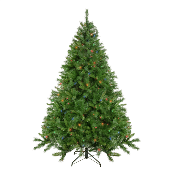 Northlight 7.5ft. Pre-Lit Multi Chatham Pine Christmas Tree