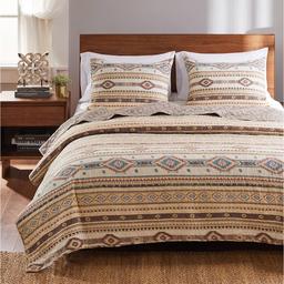 Greenland Home Fashions(tm) Phoenix Southwestern Style Quilt Set